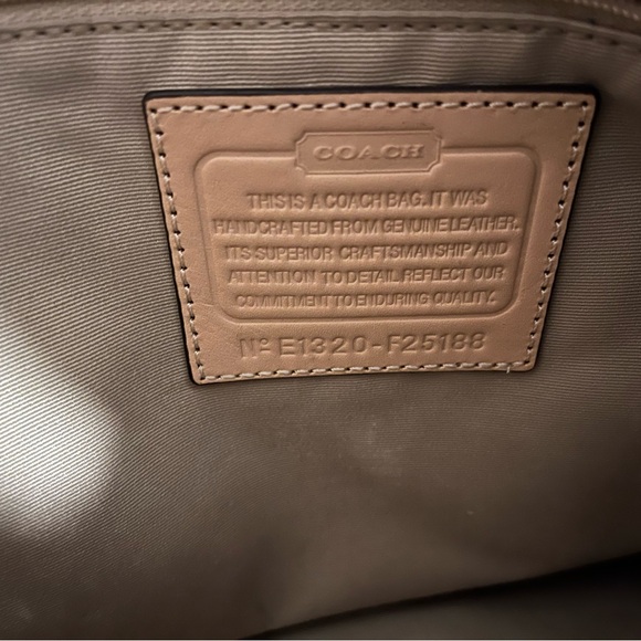 Coach Peyton Embossed Signature C Patent Leather Tote Bag - Picture 7 of 7